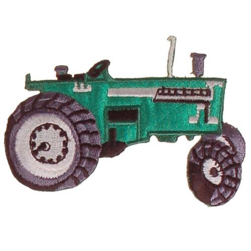 Strijkapplicatie Trekker/Tractor Groen 7,5x5cm NIEUW, Hobby en Vrije tijd, Kledingapplicaties en Hotfix, Nieuw, Ophalen of Verzenden