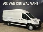 Ford Transit 2.0 TDCI 185pk L4H3 Euro6 Airco | Camera | LED, Stof, Gebruikt, Wit, Dealer onderhouden