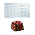 Martellato Bonbonvorm Cadeautje (28x) 2,6x2,6x2cm, Hobby en Vrije tijd, Taarten en Cupcakes maken, Nieuw, Verzenden