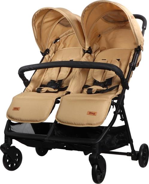 Ding Mellizo Camel Duowagen DI-902874, Kinderen en Baby's, Buggy's, Nieuw, Verzenden
