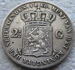 Nederland. Willem III (1849-1890). 2 1/2 Gulden 1860 schaars