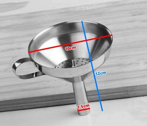 Set van 3 stevige roestvrijstalen trechters, Doe-het-zelf en Verbouw, Gereedschap | Handgereedschap, Nieuw, Ophalen of Verzenden