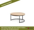 Niehoff Serra loungetafel teak Ø80 cm - Bruin, Ophalen of Verzenden, Nieuw, Overige materialen
