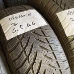2 x Goodyear Eagle UltraGrip 185-60-16 RFT Winterbanden 6mm, Gebruikt, 16 inch, Band(en), Personenwagen