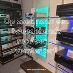 Op zoek naar een tweedehands receiver of versterker?, Audio, Tv en Foto, Versterkers en Receivers, Overige merken, Overige systemen