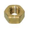 zeskantmoer din934 messing m16, 50 stuks, Nieuw