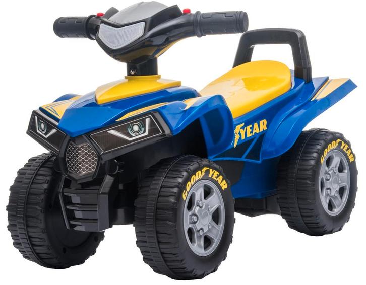 Eco Toys Blauw Goodyear Quad Loopauto, Kinderen en Baby's, Speelgoed | Buiten | Voertuigen en Loopfietsen, Loopvoertuig, Nieuw