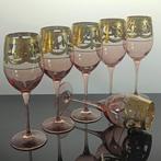 SECOLOVENTESIMO - Kelk (6) - Ancient Rose Crystal Goblet -