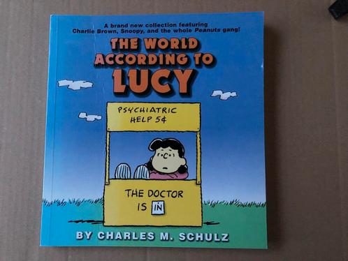 Peanuts - Charles M. Schulz - THe World according to Lucy, Verzamelen, Stripfiguren, Boek of Spel, Gebruikt, Snoopy, Ophalen of Verzenden