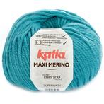 Katia Maxi Merino - 30 turquoise - Wol Garen, Hobby en Vrije tijd, Breien en Haken, Ophalen of Verzenden, Nieuw