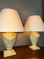 Van de Heg - Kolom vloerlamp (2) - Keramiek - Urn kolomlamp, Nieuw