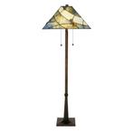 Tiffany Vloerlamp Sky Blue, Huis en Inrichting, Lampen | Vloerlampen, Verzenden, Nieuw