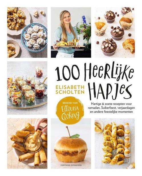 9789464041156 100 heerlijke hapjes Elisabeth Scholten, Boeken, Kookboeken, Nieuw, Verzenden