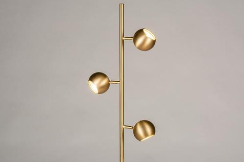 Rietveld Vloerlampen - Goud - Metaal, Huis en Inrichting, Lampen | Vloerlampen, Verzenden