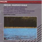 cd - Gershwin - FÃ¼r Elise - Rhapsody In Blue - Jesu, Joy., Verzenden, Zo goed als nieuw