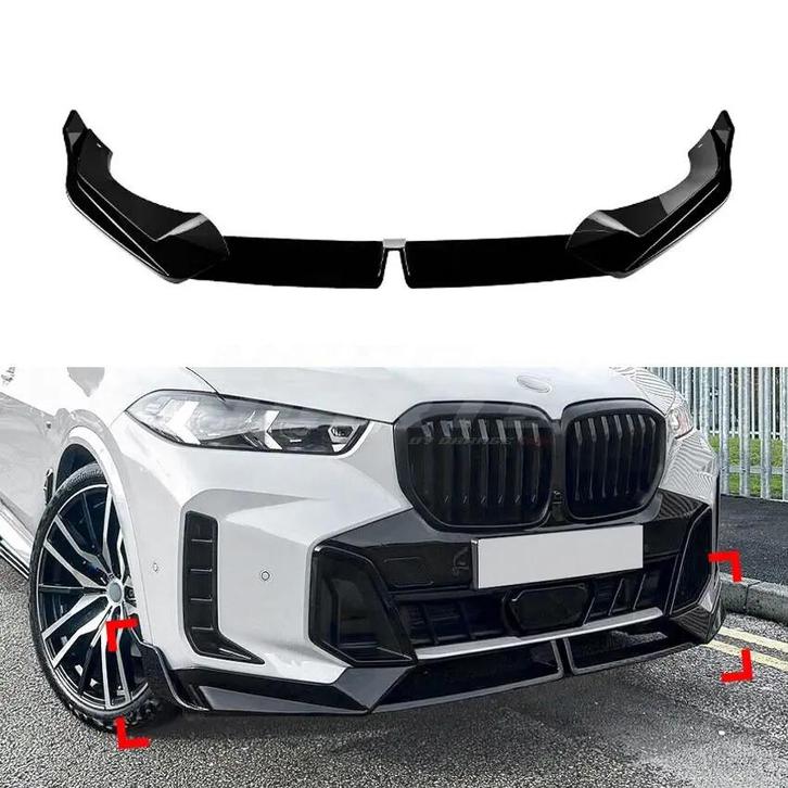 Front Splitter For BMW X5 G05 (2023-present) LCI M Sport &, Auto-onderdelen, Carrosserie en Plaatwerk, Ophalen of Verzenden