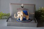 Steiff: vilten olifantje, replica 1880, EAN 0080/08,, Antiek en Kunst, Antiek | Speelgoed
