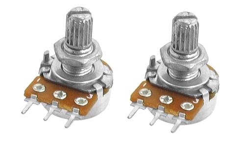 50K Ohm Lineaire Potentiometer - 2 stuks, Hobby en Vrije tijd, Elektronica-componenten, Verzenden