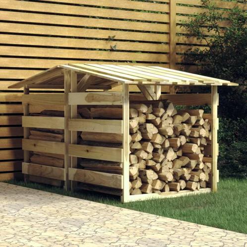 vidaXL Pergolas met dak 2 st 100x90x100 cm geïmpregneerd, Tuin en Terras, Palen, Balken en Planken, Nieuw, Verzenden