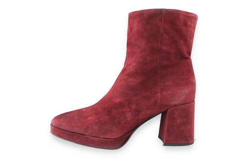 Lina Locchi Enkellaarzen in maat 42 Rood | 10% extra korting, Kleding | Dames, Schoenen, Rood, Zo goed als nieuw, Lage of Enkellaarzen