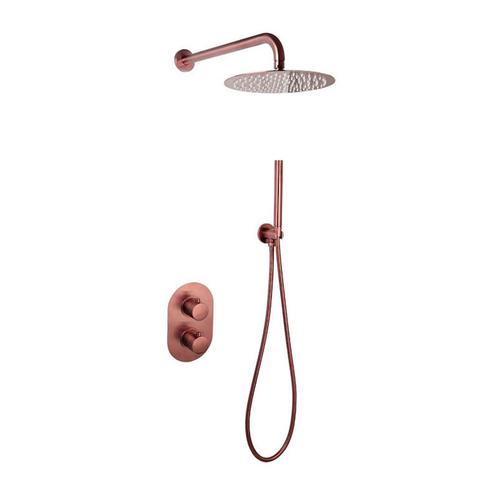 Doucheset Sanilux Rubb Inbouw Met Thermostaat, Douchekop 25, Doe-het-zelf en Verbouw, Sanitair, Kraan, Nieuw, Ophalen of Verzenden