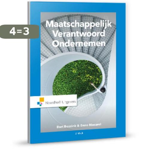 Maatschappelijk verantwoord ondernemen / Vast Boek /, Boeken, Economie, Management en Marketing, Gelezen, Verzenden