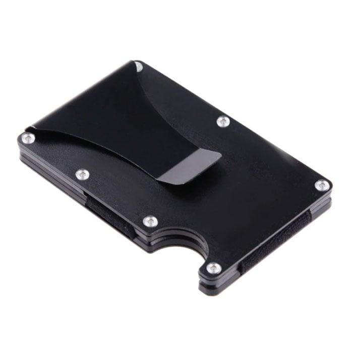 Aluminium Carbon Fiber Wallet - Portemonnee Portefeuille, Sieraden, Tassen en Uiterlijk, Portemonnees, Nieuw, Verzenden