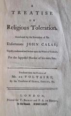 Voltaire - 1764 Voltaire – Treatise on Religious Toleration