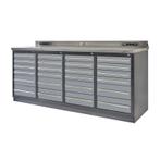 Professionele werkbank – montagetafel 215 x 70 x 95 cm. met, Ophalen of Verzenden, Nieuw