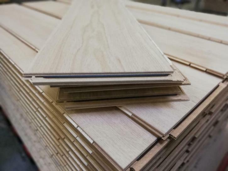 Eiken vloer Lamelparket Fineerparket Eikenhout Parket Klik, Doe-het-zelf en Verbouw, Vloerdelen en Plavuizen, 10 tot 30 cm, 150 cm of meer