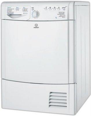 Indesit IDCA 735 - Condensdroger - 7 kg - 68 dB -, Witgoed en Apparatuur, Wasdrogers, Zo goed als nieuw, Voorlader, 85 tot 90 cm