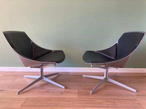 Fritz Hansen - Jehs + Laub - Fauteuil (2) - Leder, Plastic,, Antiek en Kunst, Kunst | Designobjecten