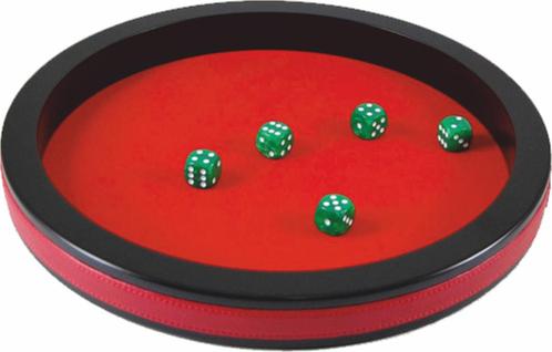 Dobbelbak Rood (30cm) | HOT Games - Spelonderdelen, Hobby en Vrije tijd, Gezelschapsspellen | Bordspellen, Nieuw, Verzenden