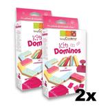 2 Stuks - Scrap Cooking Dominos Kit Roze, Verzenden, Nieuw