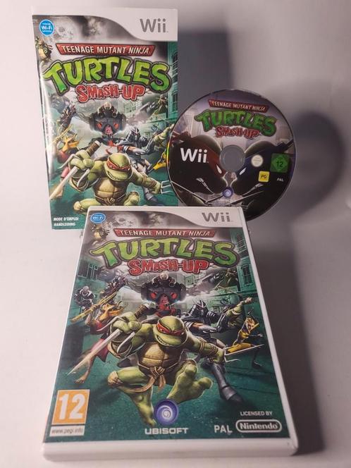 Teenage Mutant Ninja Turtles Smash-Up Nintendo Wii, Spelcomputers en Games, Games | Nintendo Wii, Ophalen of Verzenden