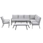 Garden Impressions Senja lounge dining set 5-delig rechts, Verzenden, Nieuw