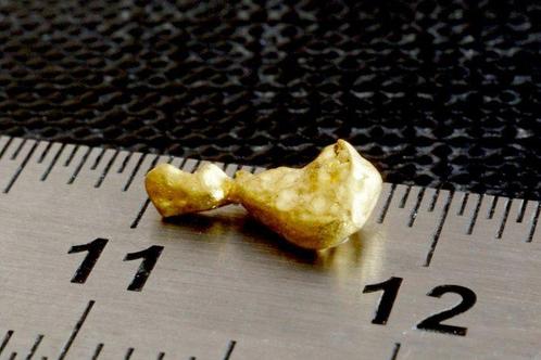 Goud Natuurlijk, gouden nuggets- 0.36 g - (1), Verzamelen, Mineralen en Fossielen