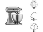 KitchenAid 5K45SSESL mixer Staande mixer 275 W Zilver,, Verzenden, Nieuw
