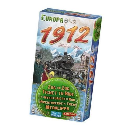 Ticket to Ride: Europa 1912 uitbreiding, Hobby en Vrije tijd, Gezelschapsspellen | Bordspellen, Nieuw, Verzenden