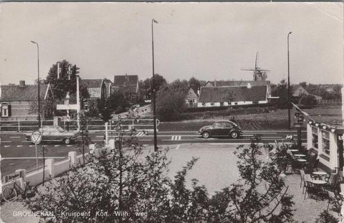 GROENEKAN - Kruispunt Kon. Wilh. Weg, Verzamelen, Ansichtkaarten | Nederland, Verzenden