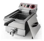 1 pans Elektrische Friteuse 1x 10L (Nieuw) 400V, Ophalen of Verzenden, Nieuw in verpakking