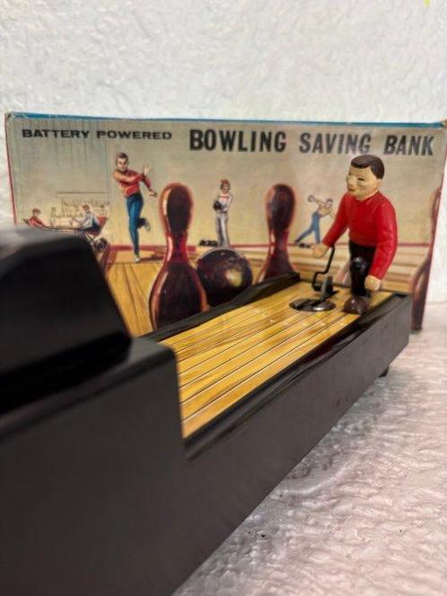 Japanese Manufacturer - Speelgoed Bowling Savings Bank,, Antiek en Kunst, Antiek | Speelgoed