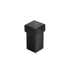 Deurstopper vierkant rvs zwart, Doe-het-zelf en Verbouw, Hang- en Sluitwerk, Nieuw, Overige typen, Rvs, Ophalen of Verzenden