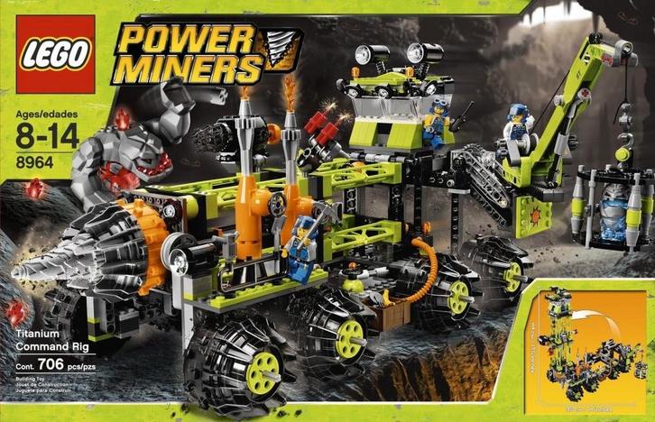 LEGO Power Miners - Titanium Command Rig - 8964 (Nieuw), Kinderen en Baby's, Speelgoed | Duplo en Lego, Nieuw, Verzenden