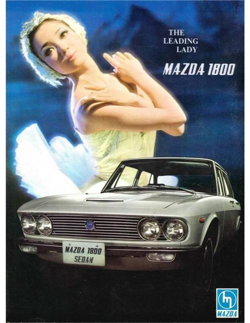 1972 MAZDA 1800 | 1500 BROCHURE FRANS, Boeken, Auto's | Folders en Tijdschriften, Mazda