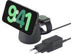 Belkin BoostCharge Pro 2-in-1 draadloos laadstation met, Verzenden, Zo goed als nieuw