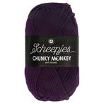 Scheepjes Chunky Monkey - 1425 purple - Acryl Garen, Hobby en Vrije tijd, Breien en Haken, Ophalen of Verzenden, Nieuw