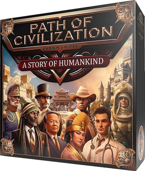 Path of Civilization | Captain Games - Gezelschapsspellen, Hobby en Vrije tijd, Gezelschapsspellen | Bordspellen, Nieuw, Verzenden