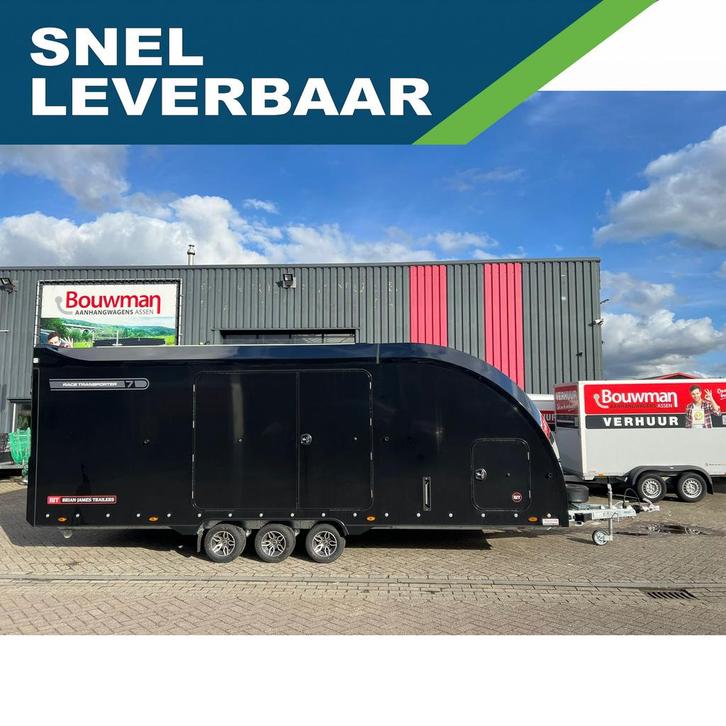 Brian James RT7 Black Edition 600x235 3500Kg, Dieren en Toebehoren, Paarden en Pony's | Trailers en Aanhangwagens, Ophalen of Verzenden