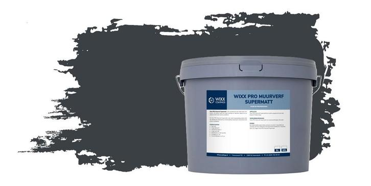 Wixx PRO Muurverf Supermatt 10L, Doe-het-zelf en Verbouw, Verf, Beits en Lak, Verf, Overige kleuren, Nieuw, 5 tot 10 liter, Verzenden